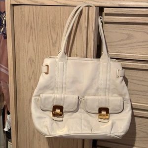 Michael Kors Soft Sided White Purse
